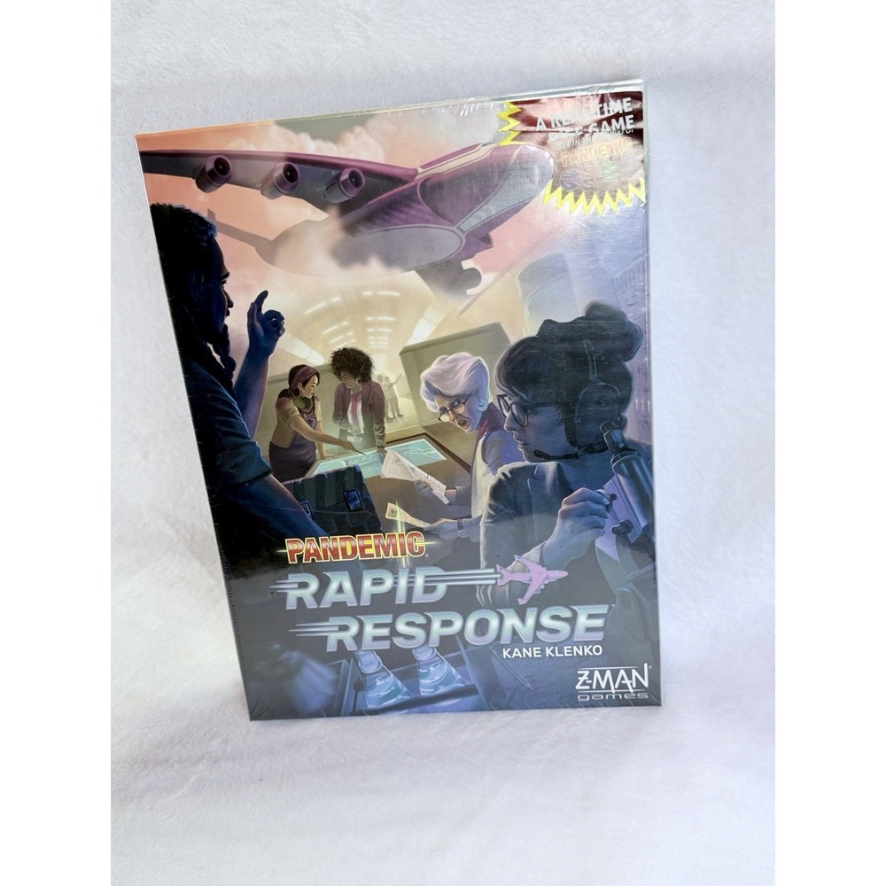 Pandemic Rapid Response Board Game Kane Klenko Z-Man Medical Emergency Games New
